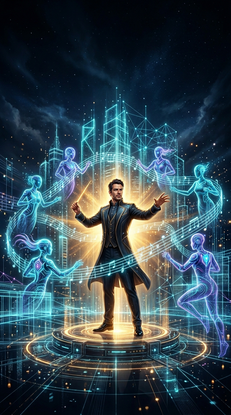 ArchiSymphony — 指揮者とAI家族